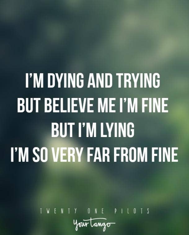 25 Best Twenty One Pilots Quotes And Song Lyrics About Life And