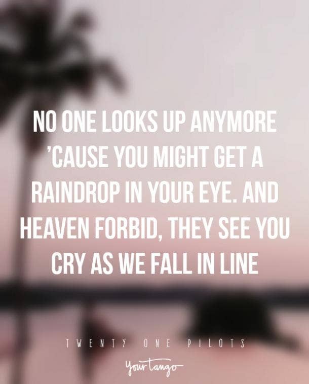 25 Best Twenty One Pilots Quotes And Song Lyrics About Life And