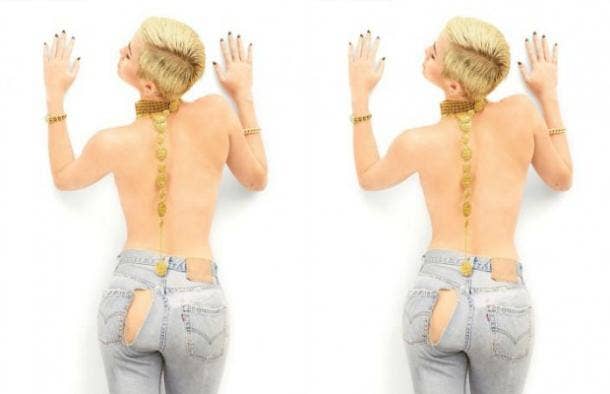 Miley goes topless for Maxim Magazine Miley Cyrus nude photos