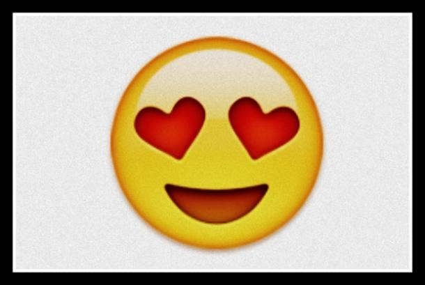 flirty emoji smiling face with heart eyes