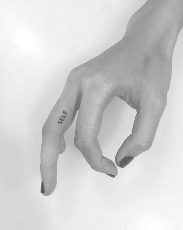 40 Cute Minimalist One Word Tattoo Ideas For Women Yourtango