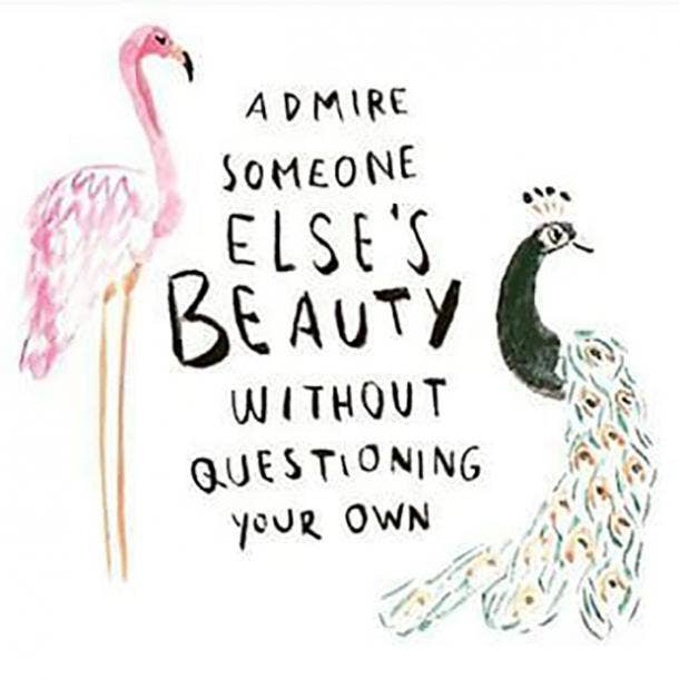 Everyone is beautiful. Body-Positive Quotes Self-Esteem Confidence For Summer