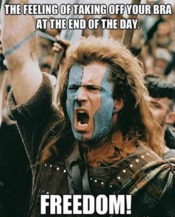 13 Bra Memes That Prove Your Boobs Want To Be Free Yourtango