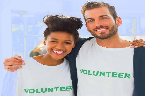 6. Volunteer together. fall date ideas