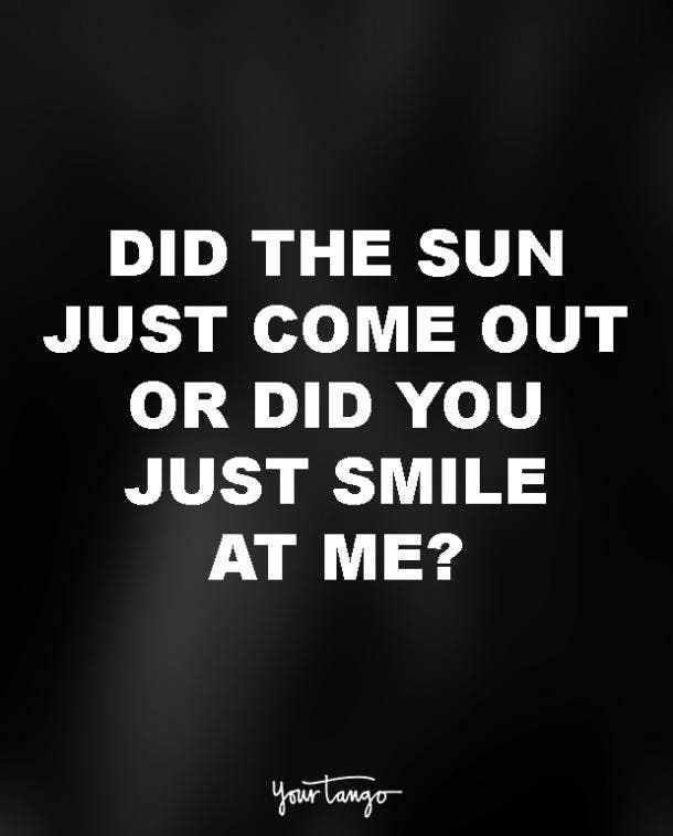 20 Cheesy Pick Up Lines Guaranteed To Make You Laugh Yourtango