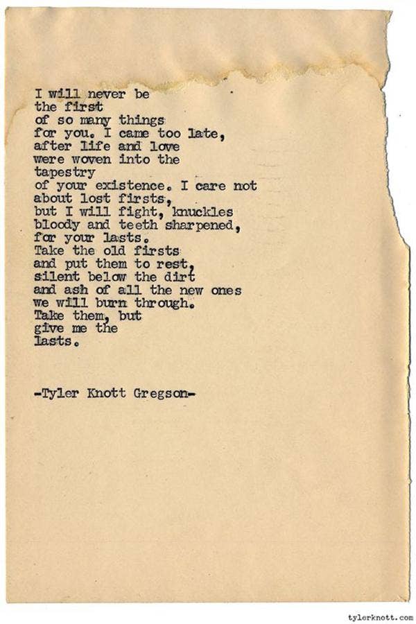 Tyler Knott Gregson Love Poems Quotes Tyler Knott Gregson Love Poems Quotes