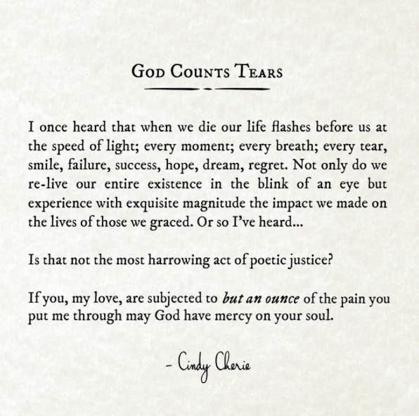 15 Instagram Quotes By Cindy Cherie Will Give You Goosebumps Yourtango