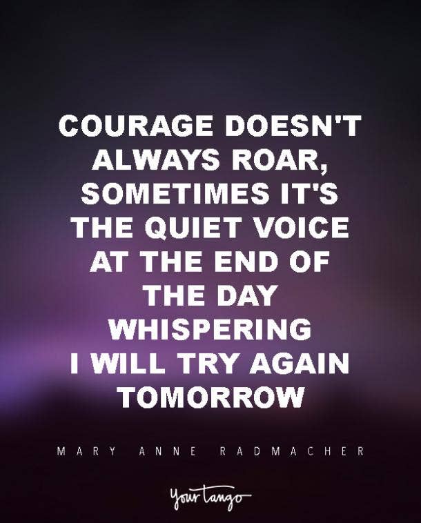 mary anne radmacher fight quote