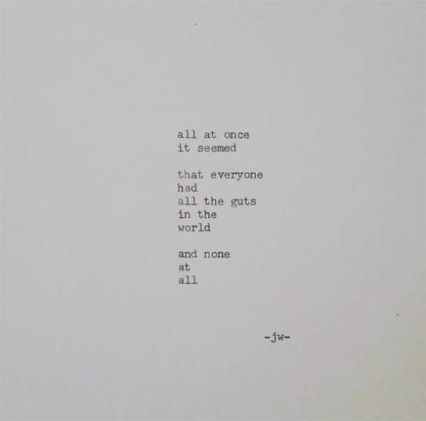 <strong>On society's norm.</strong> Jarod Wabick Instagram Poetry Love Yourself Quotes
