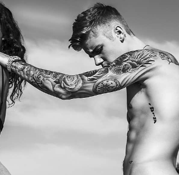 a look at justin bieber u0027s tattoos and the meaning behind them a look at justin bieber u0027s tattoos and the meaning behind them