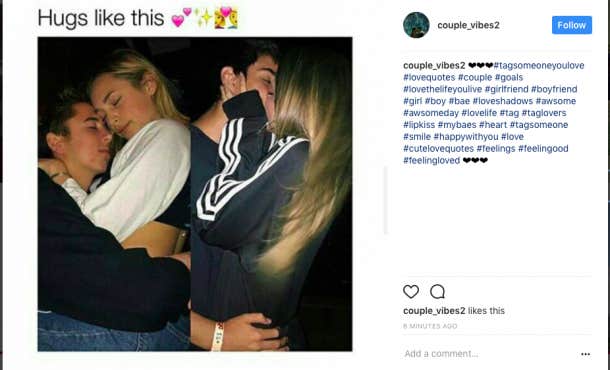 Cute Comment For Couple Pic On Instagram