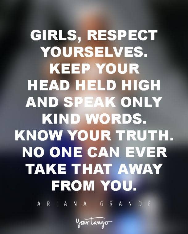 <strong></strong> Ariana Grande Quotes On Feminism