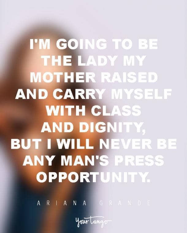 <strong></strong> Ariana Grande Quotes On Feminism