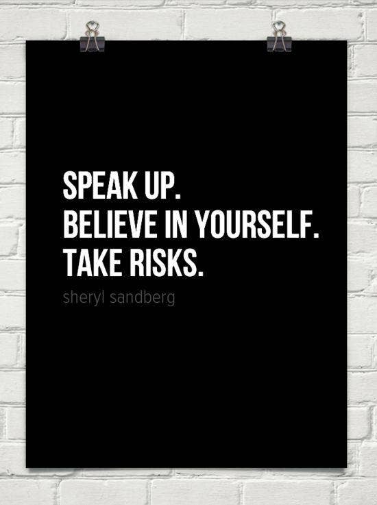 Just do it. sheryl sandberg quotes