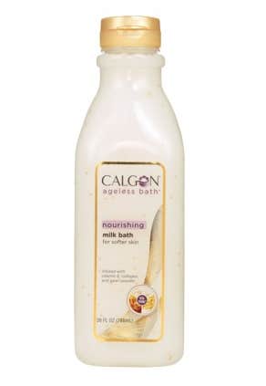5. Calgon Ageless Bath Nourishing Milk Bath for Softer Skin best bubble bath