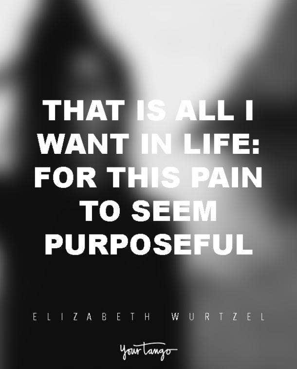 elizabeth wurtzel depression quote