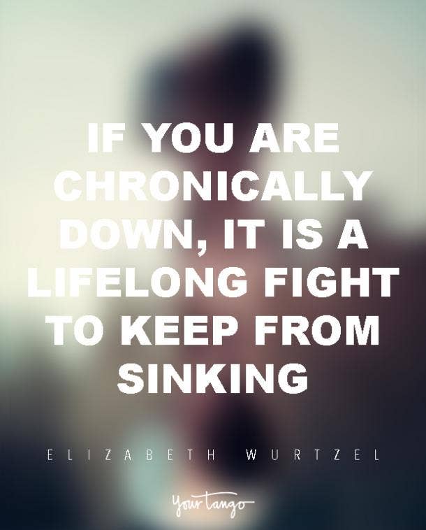 elizabeth wurtzel depression quote