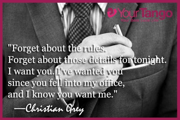 50 Shades Of Grey Christian Grey S Sexiest Love Quotes