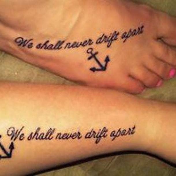 28 Super Cute Best Friend Quote Tattoos Yourtango