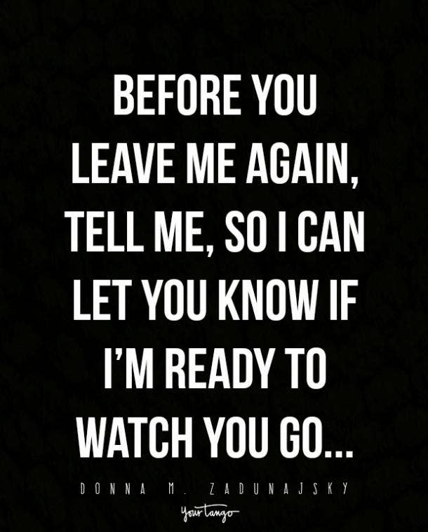 Sad Quotes Saying Goodbye