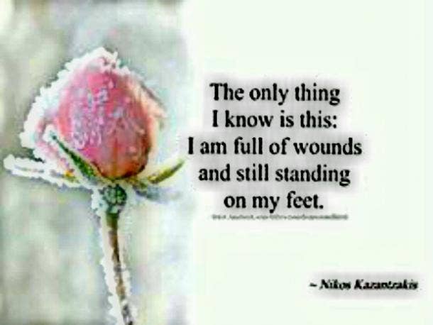 <b>Time heals all wounds.</b> Grief quote