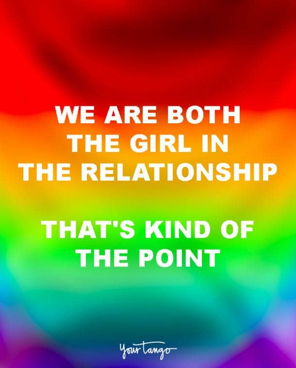we are both the girl lgbt quotes love