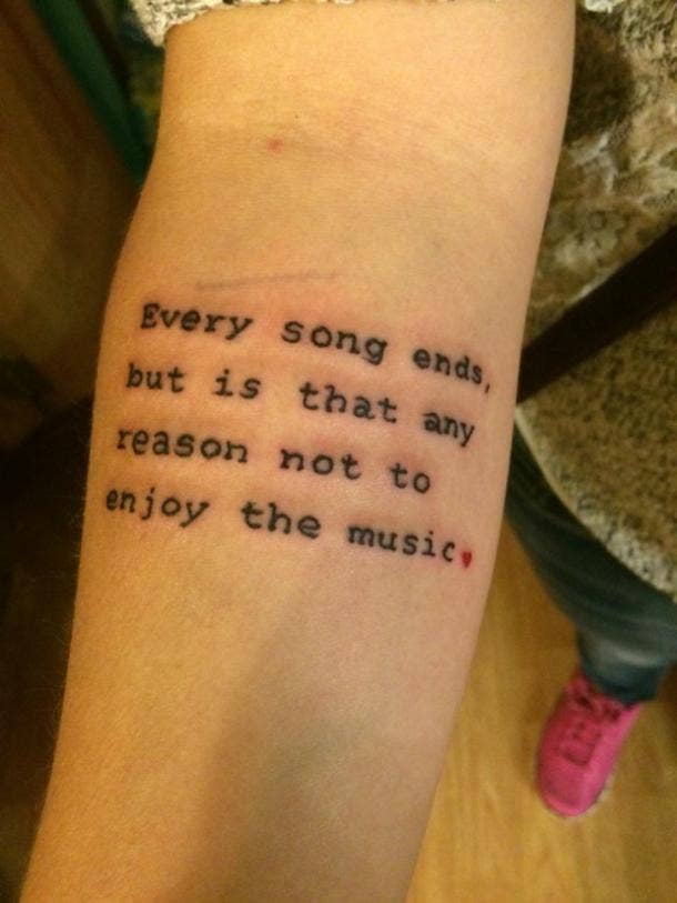 Want A Quote Tattoo These 26 Life Quotes Are Perfect Yourtango
