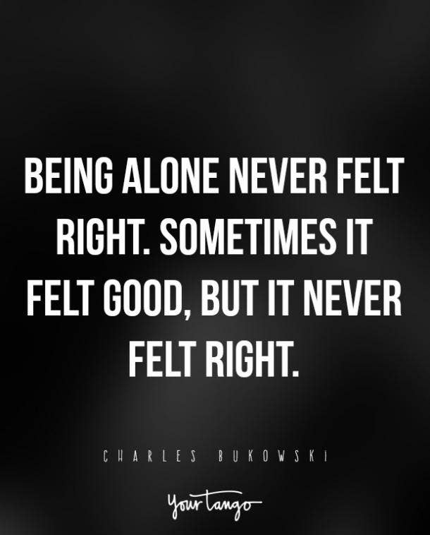 sad quotes about being alone