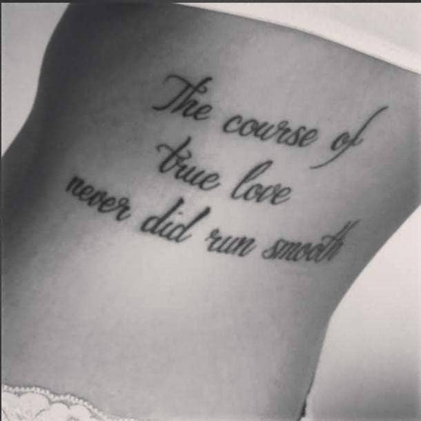 15 Love Quotes To Inspire Your Next Tattoo Yourtango