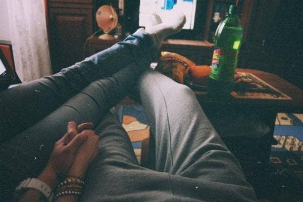 4. Movie marathon your way through leftovers. fall date ideas