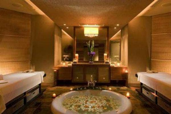 3. Warm up and unwind. fall date ideas