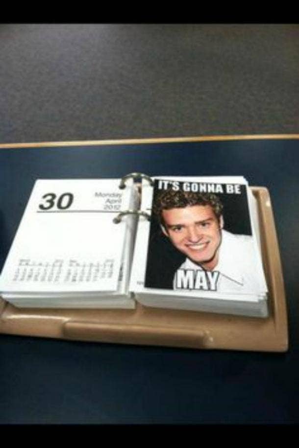 Justin Timberlake wishing you a happy May! It's Gonna Be May Memes