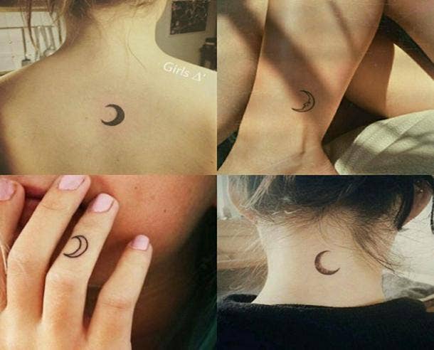 7 Amazing I Love You To The Moon Back Themed Best Friend Tattoo Ideas Yourtango