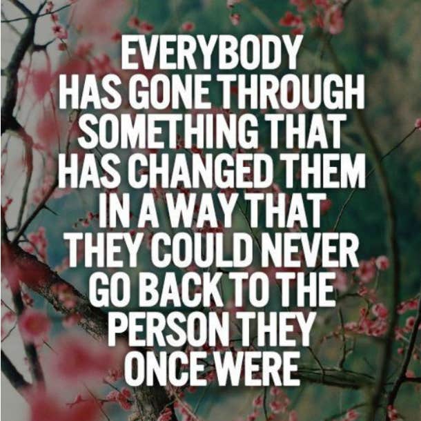 never go back