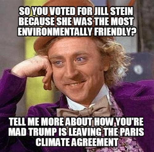 The Best Memes Funny Tweets And Reactions To Donald Trump S Withdrawal From The Paris Agreement Yourtango