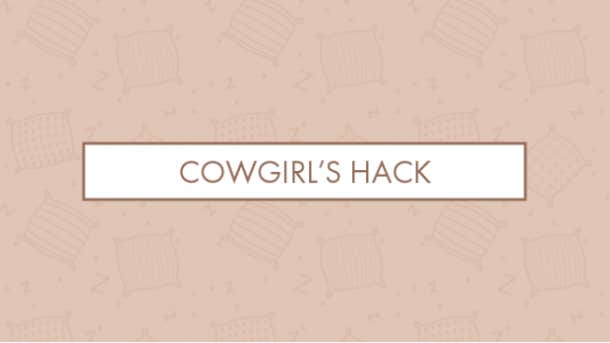 Cowgirl's hack Cowgirl's hack