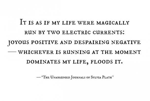 sylvia plath bpd quotes