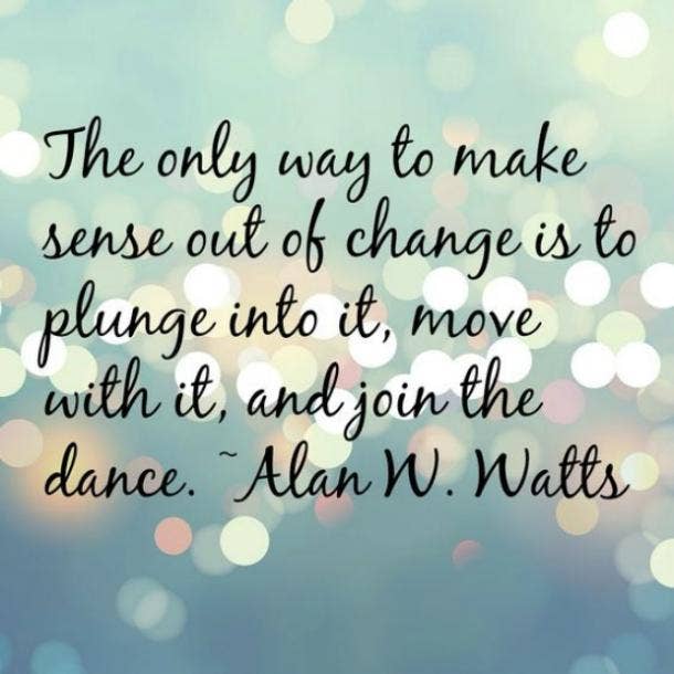 plunge in
