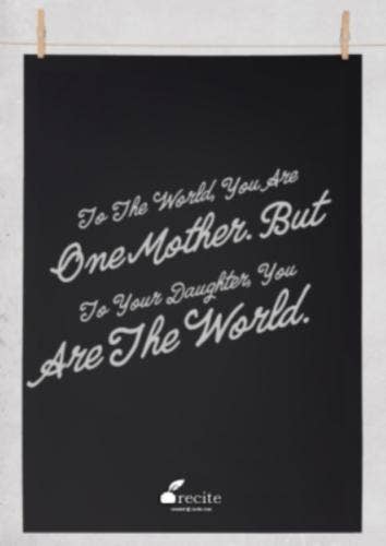 <b>Moms are a daughter's whole world.</b> Best Mother Daughter Quotes For Mother's Day 2020 And Every Other Day