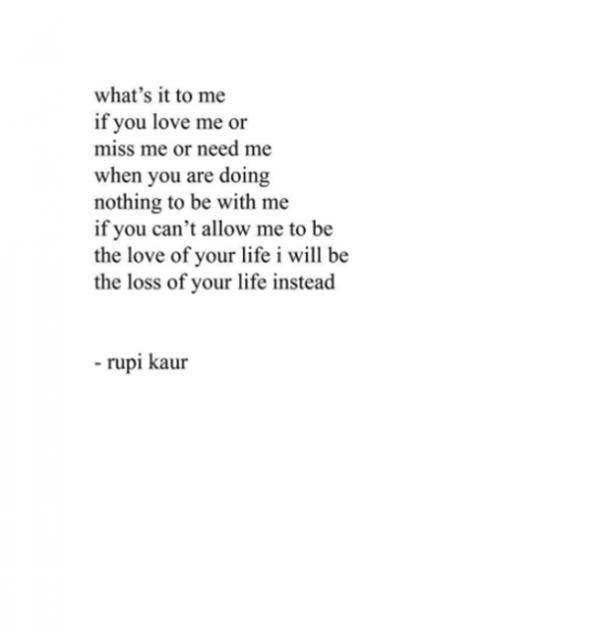 Rupi Kaur Quotes About Love