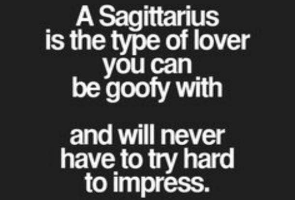 Sagittarius woman in love