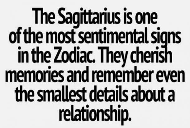 Sagittarius woman in love