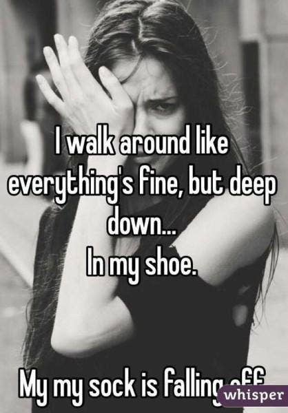 <strong>When you fool everyone else into thinking you have your shit together.</strong> funny adulting quote