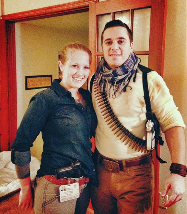 Nathan Drake and Elena Fisher Uncharted Video Game Cosplay Halloween Costume Ideas