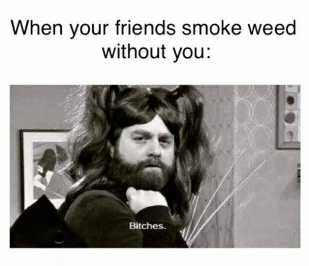 These 25 Funny Memes About Smoking Weed Are Totally Relatable And Totally True Yourtango