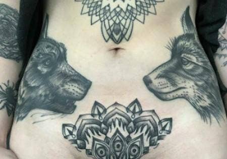 Tattoo gallery intim genital tattoo