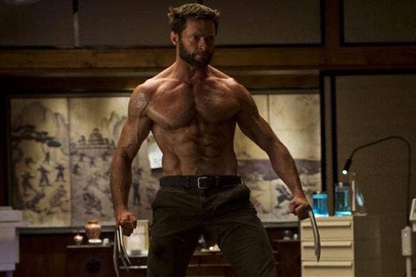 Hugh Jackman in the Wolverine