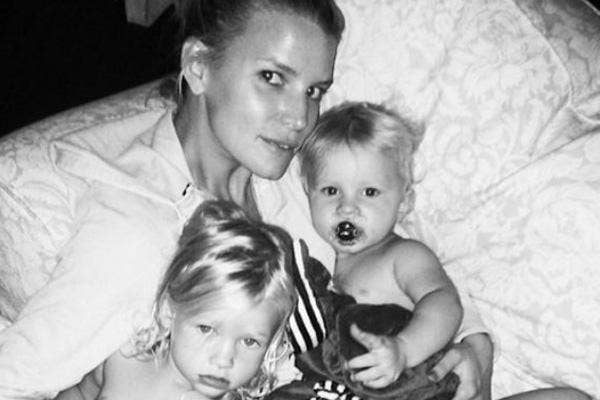 jessica simpson with her kids