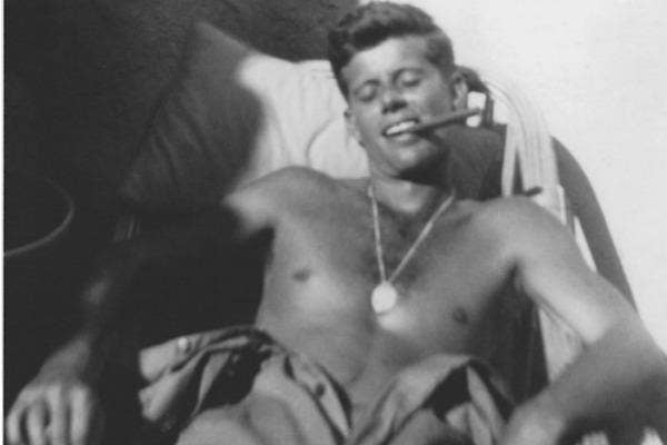 jfk shirtless