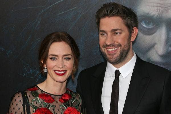 John Krasinski and Emily Blunt